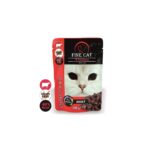 Kapsička Fine cat hovädzie v omáčke 100g