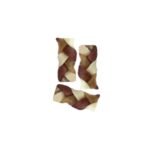 Magnum Rawhide Small braid 2,5" 6,5cm 40ks BROWN – Obrázok 3