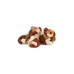 Magnum Rawhide Small braid Red 6,5 cm, 40 ks, 540g – Obrázok 2