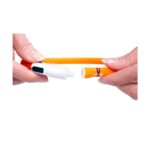 Visio Light svítící obojek 20-35cm Karlie oranový – Obrázok 3