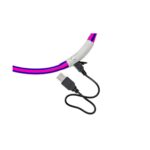 Visio Light svítící obojek 20-75cm Karlie oranový – Obrázok 5