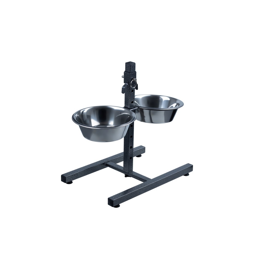 adjustable-stand-2-bowls-1-6l-happet Adjustable Stand + 2 Bowls 1,6l Happet – Obrázok 1