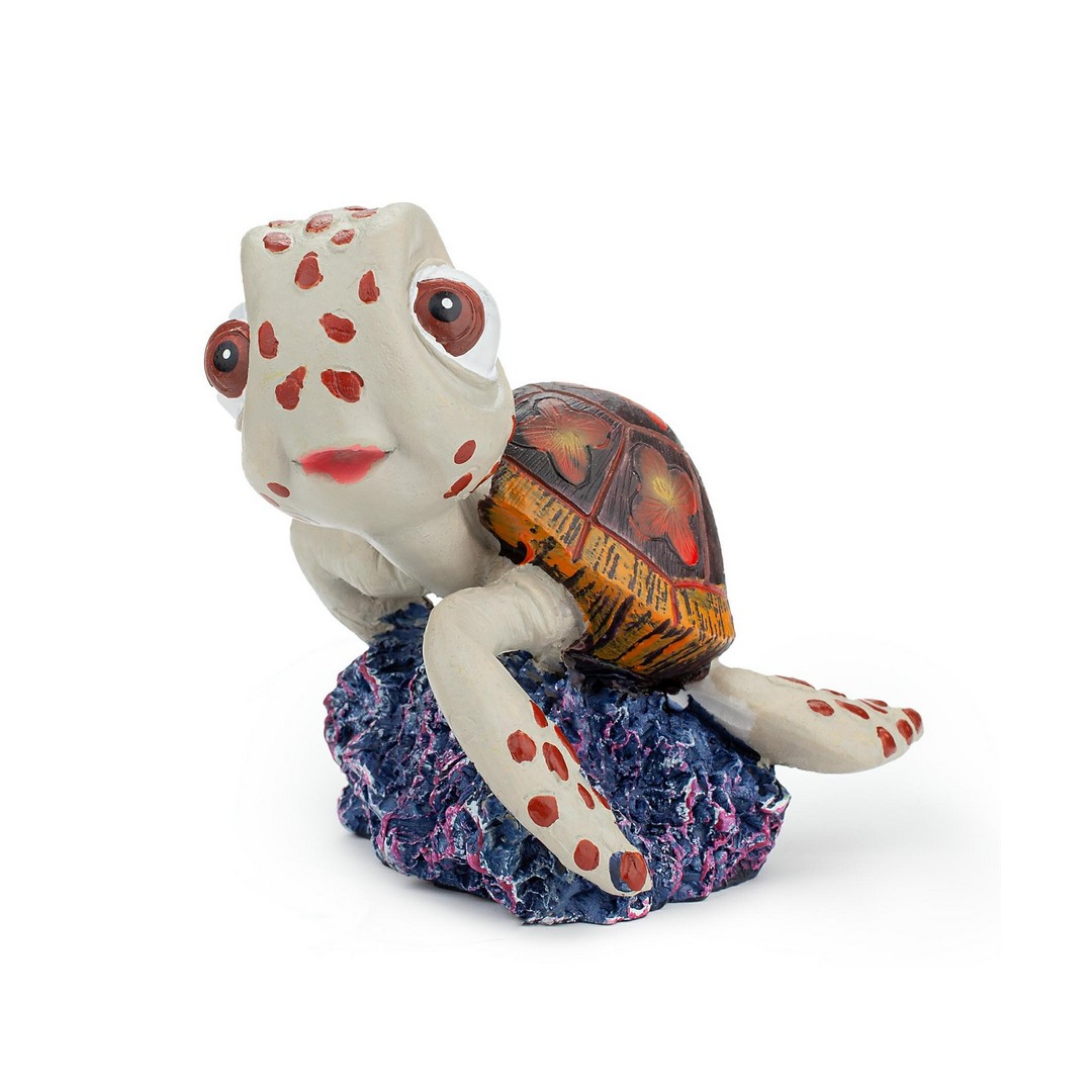 aquarium-turtle-decoration-happet-r140-8-cm Dekorácia do akvária korytnačka 8 cm – Obrázok 1
