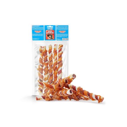 Chicken rolled rawhide - Happet GP13 - 25cm / 5pcs