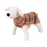 Dog Sweater - Happet 360L - Beige / Checkered L - 35cm