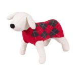 Dog Sweater - Happet 370L - Red & Black / Rhombs L - 35cm