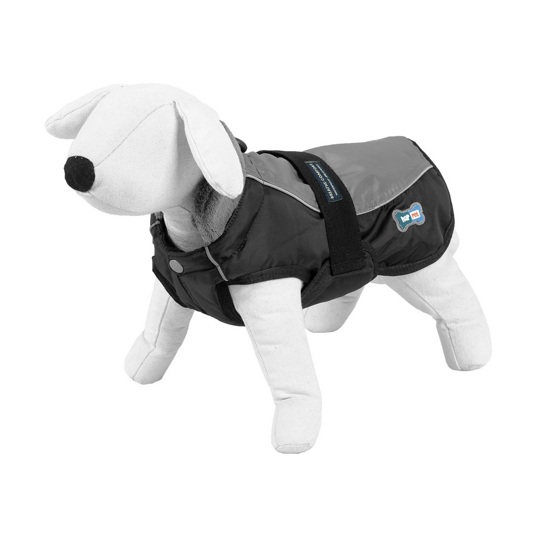 fleece-dog-coat-happet-354c-grey-l-55cm Fleece Dog Coat - Happet 354C - Grey L - 55cm – Obrázok 1