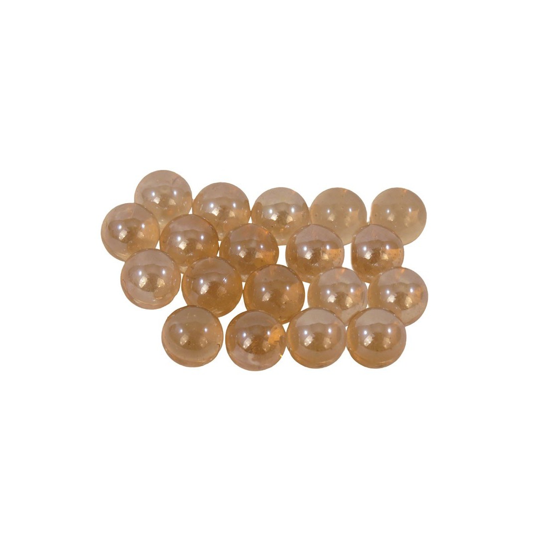 glass-ornaments-balls-peach Sklenená dekorácia guľa – Obrázok 1