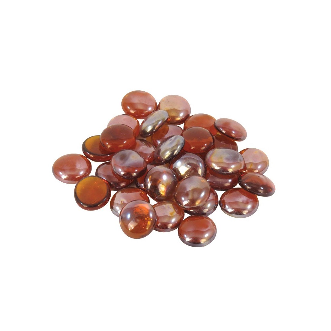 glass-ornaments-flat-amber Sklenená dekorácia plochá – Obrázok 1