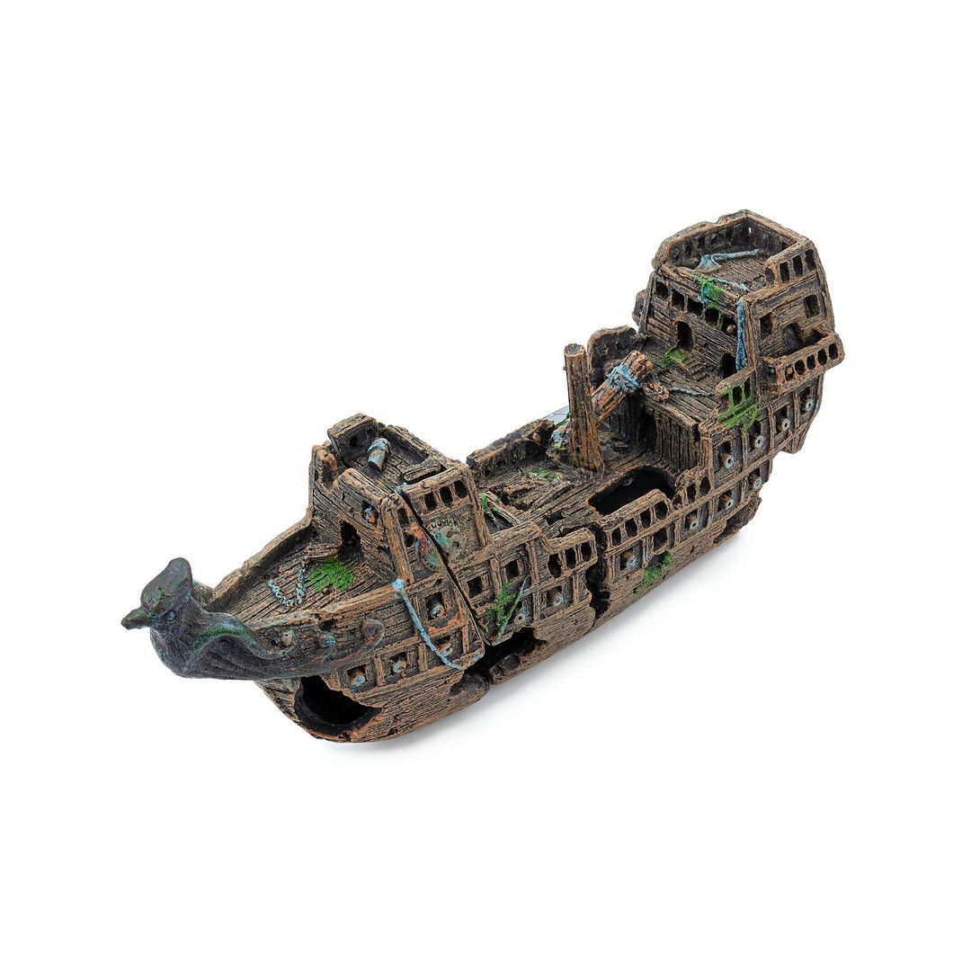 resin-ornament-happet-r155-ship-with-windows-24-cm Resin ornament - Happet R155 ship with windows 24 cm – Obrázok 1