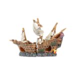 Resin ornament - Happet R162 ship 25 cm