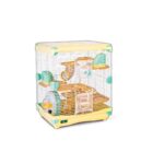 Rodent Cage GREMI Adventure Land / L Double Beige - Hamster