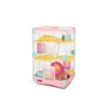 Rodent Cage GREMI Adventure Land / S Double Pink - Hamster