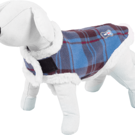 Thick Fleece Dog Coat - Happet 304A - Blue S - 40cm