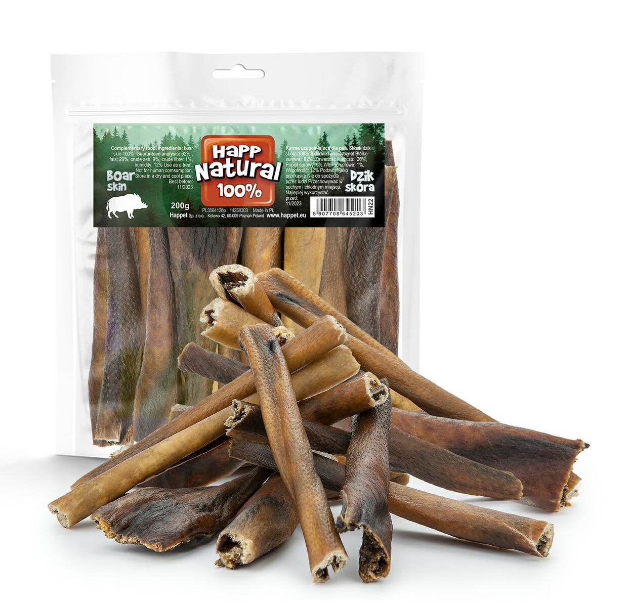 sušená divia koža 200g Sušená divia koža 200 g – Obrázok 1