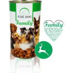 FINE DOG Family konzerva pre psov so zverinou 1240g