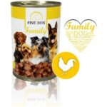 FINE DOG Family konzerva pre psov hydinová 415 g