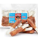 Biela kosť s kuracím mäsom 12,5 cm 10 ks