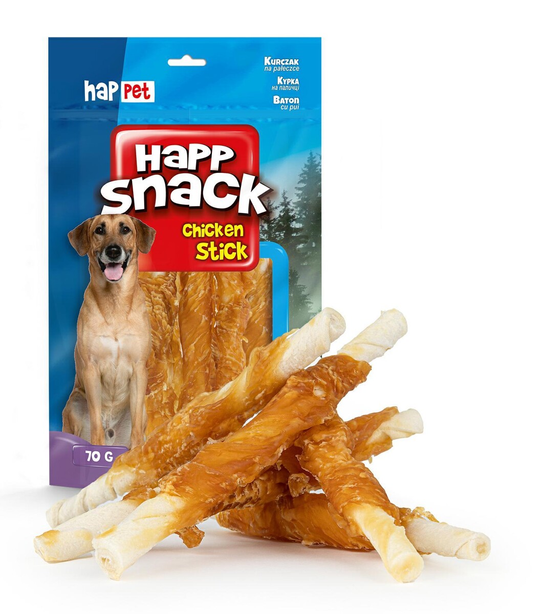 chicken-rawhide-stick-happet-gp28-70g (2) Tyčinka obaľovaná kuracím mäsom 70 g – Obrázok 1