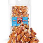 Chicken rolled rawhide 1 kg 30 ks