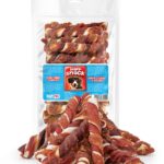 Duck rolled rawhide 1 kg 30 ks