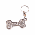 Prívesok na obojok s diamantami 3 cm – Obrázok 2