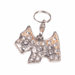 Prívesok na obojok s diamantami 3 cm – Obrázok 5