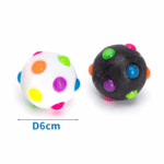 LED blikajúca disko guľa 6 cm