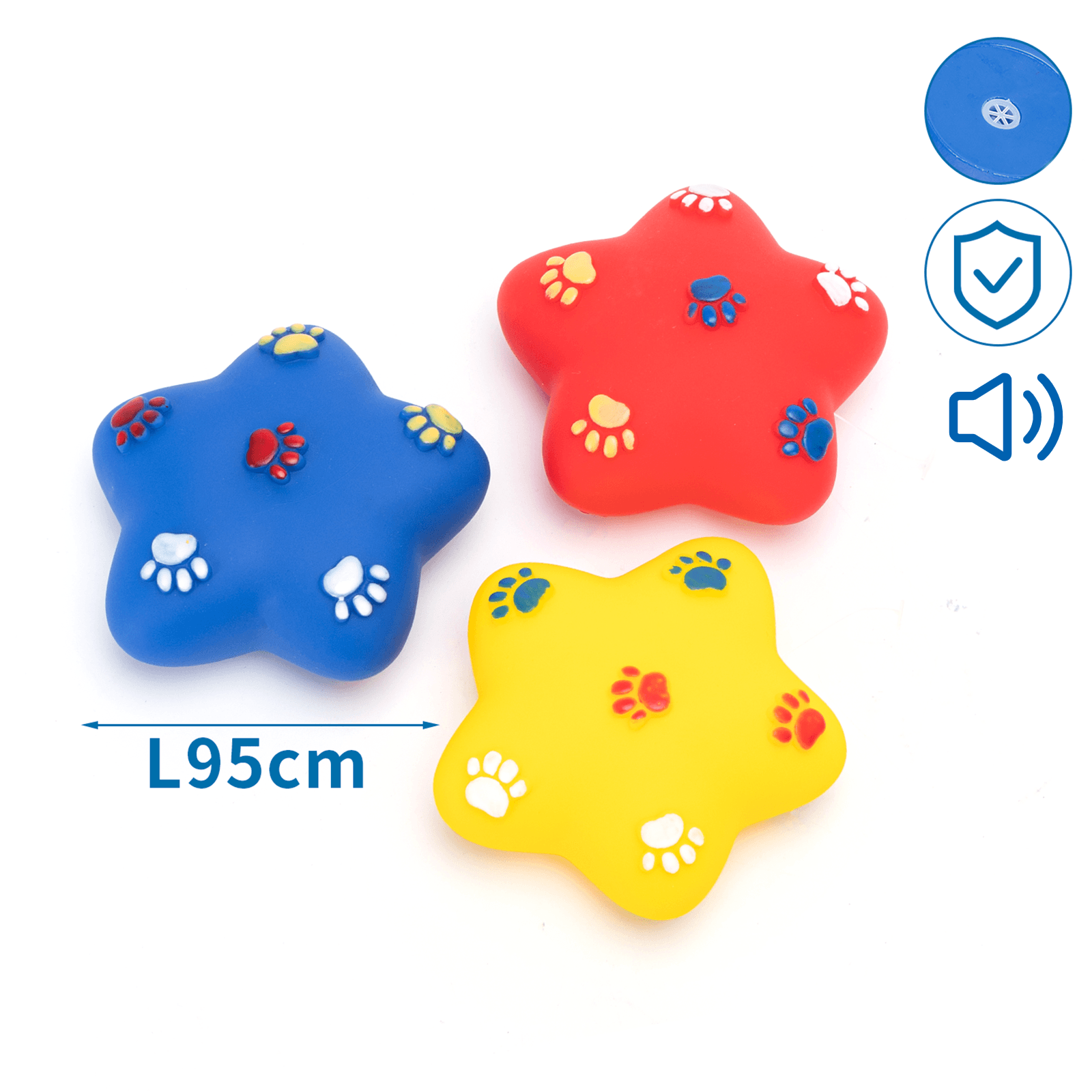 32c9a889-97c0-4c4a-91fc-5f8d28526103 Hviezda vinyl 9,5 cm – Obrázok 1
