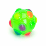 LED blikajúca disko guľa 7,5 cm – Obrázok 5