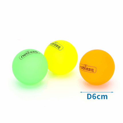 Fluorescenčná svietiaca lopta 6 cm