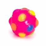 LED blikajúca disko guľa 7,5 cm – Obrázok 4