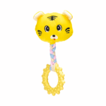 Plyšová hračka tiger s dentálnym kruhom – Obrázok 4