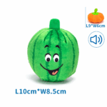 Plyšová hračka melón/tekvica 10 x 8 cm