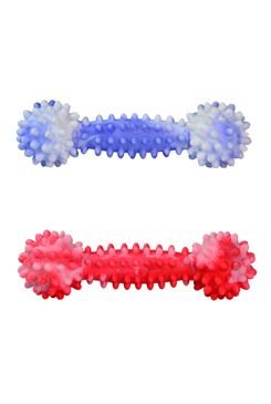 hracka-pes-cinka-s-bodlinami-plovaci-vanil-12-15-19cm Činka TG 15 cm s ostňami vanilka – Obrázok 1