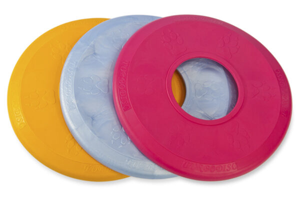 Producent frisbee, latajacego dysku z gumy dla psow Plávajúci disk MAX 25 cm – Obrázok 1