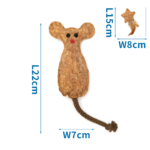 Hračka pre mačku s catnip 12 cm