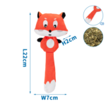 Hračka pre mačku catnip líška