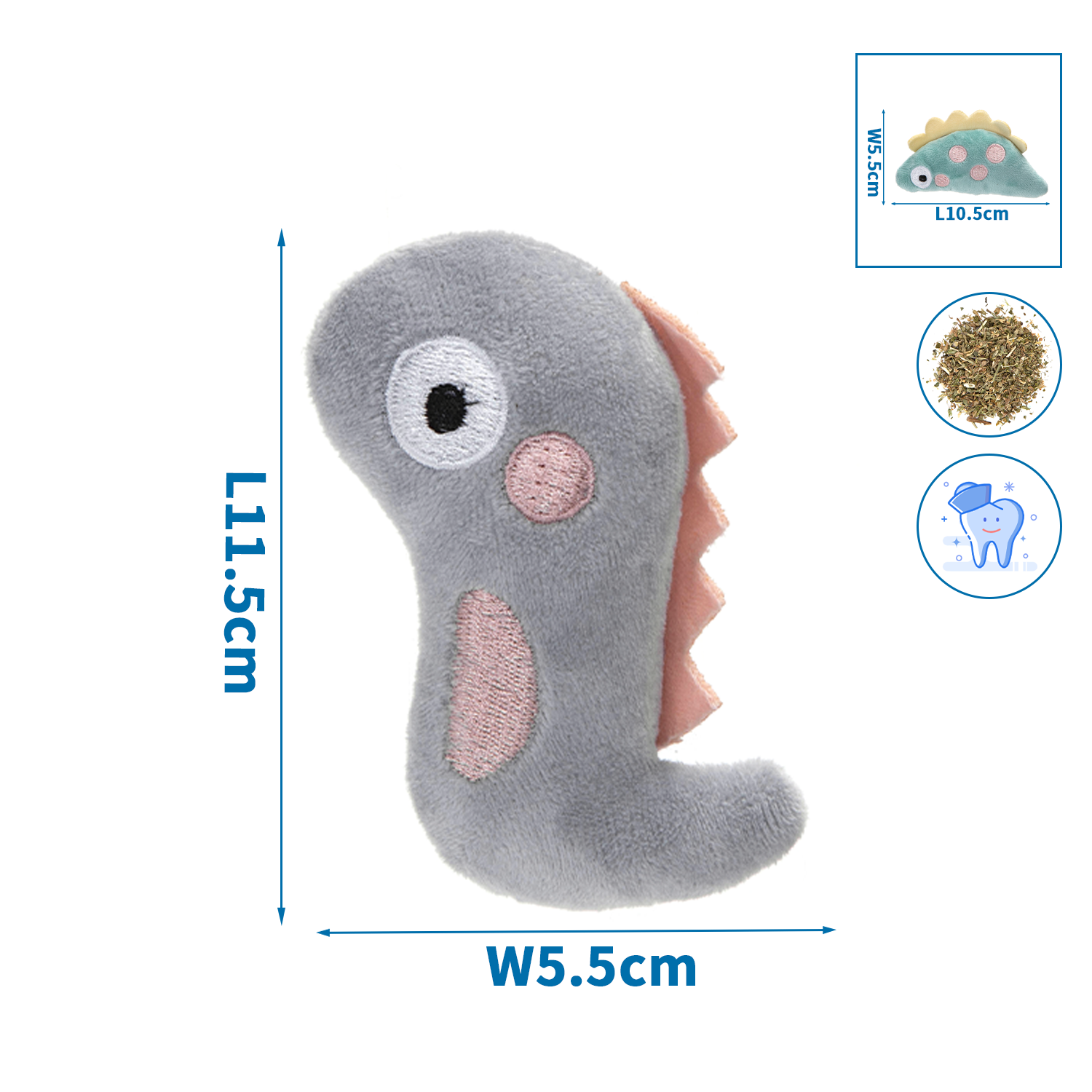 6d5a1808-920b-4f1e-ac72-01290e0bc1fa Hračka pre mačku s catnip 11,5 cm – Obrázok 1