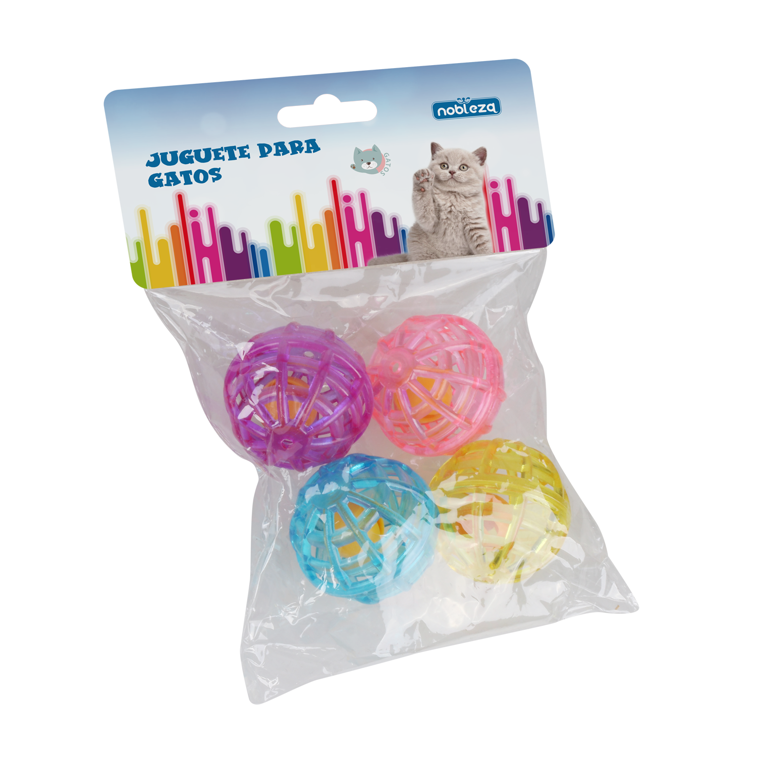 NB6319 Hračka pre mačku 4 ks – Obrázok 1
