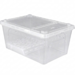 Chovný box pre zvieratá s ostrovčekom 19 x 12,5 x 7,5 cm