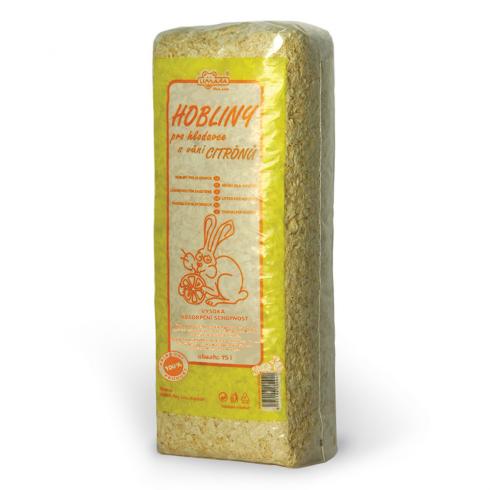 hobliny citrónové 15 l Hobliny s citrónovou vôňou 15l – Obrázok 1