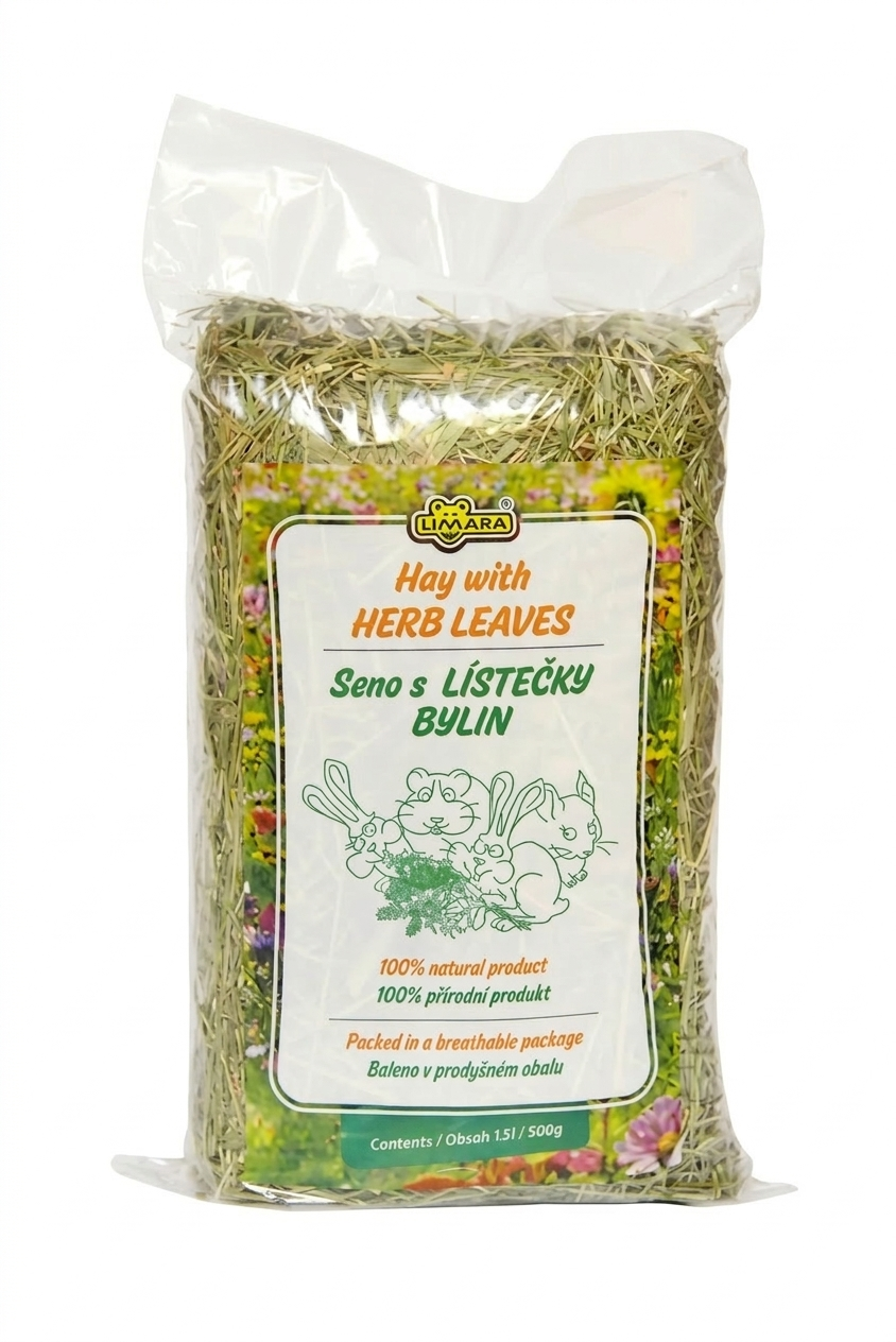 seno s bylinkami Seno s lístočkami bylín 15l - 500g – Obrázok 1
