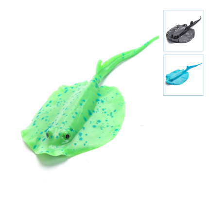 Fluores. Manta ray 18 x 8 x 1,5 cm