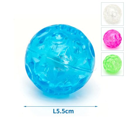 LED blikajúca lopta meteor 5,5 cm