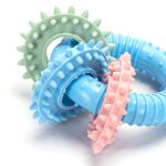 Krúžok dentálny TRIPLE LINK 9x8 cm – Obrázok 2