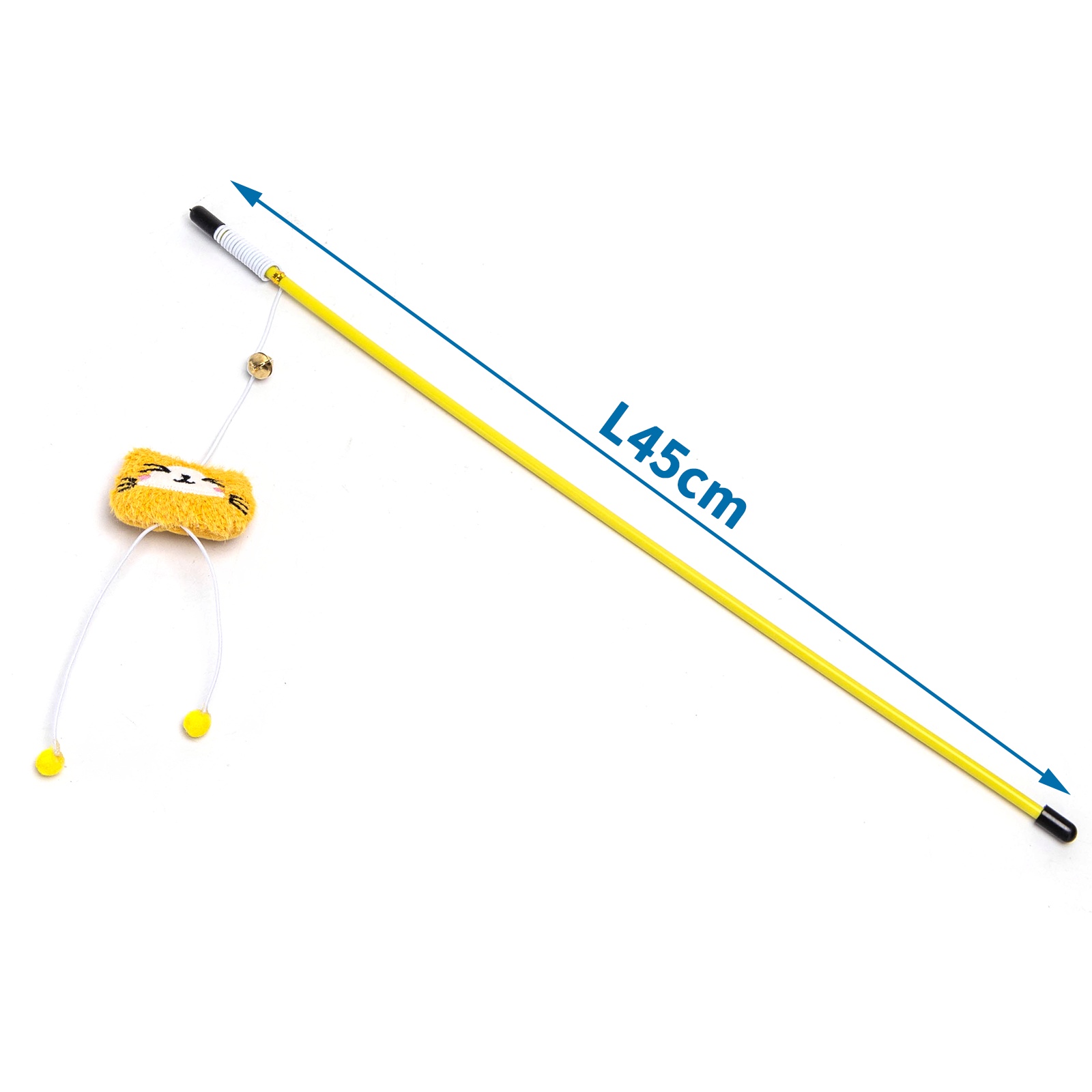 f0e76448-5539-4b0d-b004-48fc3da533a2 Mávadlo pre mačku žlté 45 cm – Obrázok 1